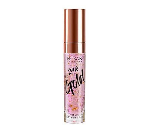 NICKA K 24K Gold Lip Gloss - Iron Velvet