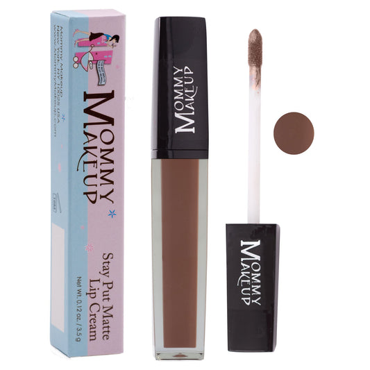 Bridget Stay Put Matte Lip Cream | Stunning Kiss-Proof Lipstick - Iron Velvet