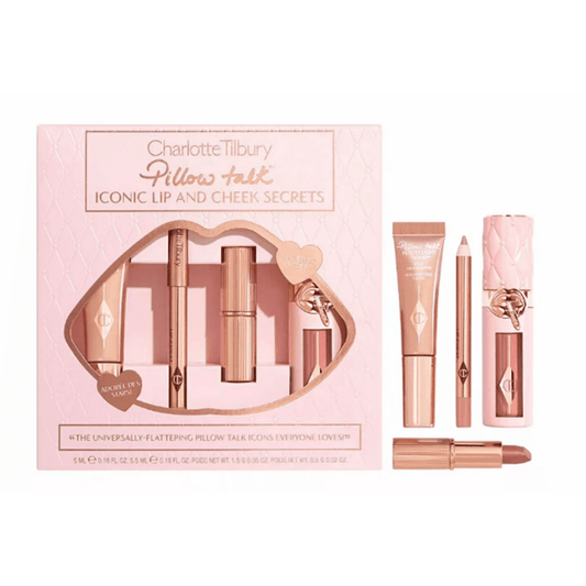 Charlotte Tilbury Pillow Talk Iconic Lip and Cheek Secrets - Pillow Talk - Iron Velvet