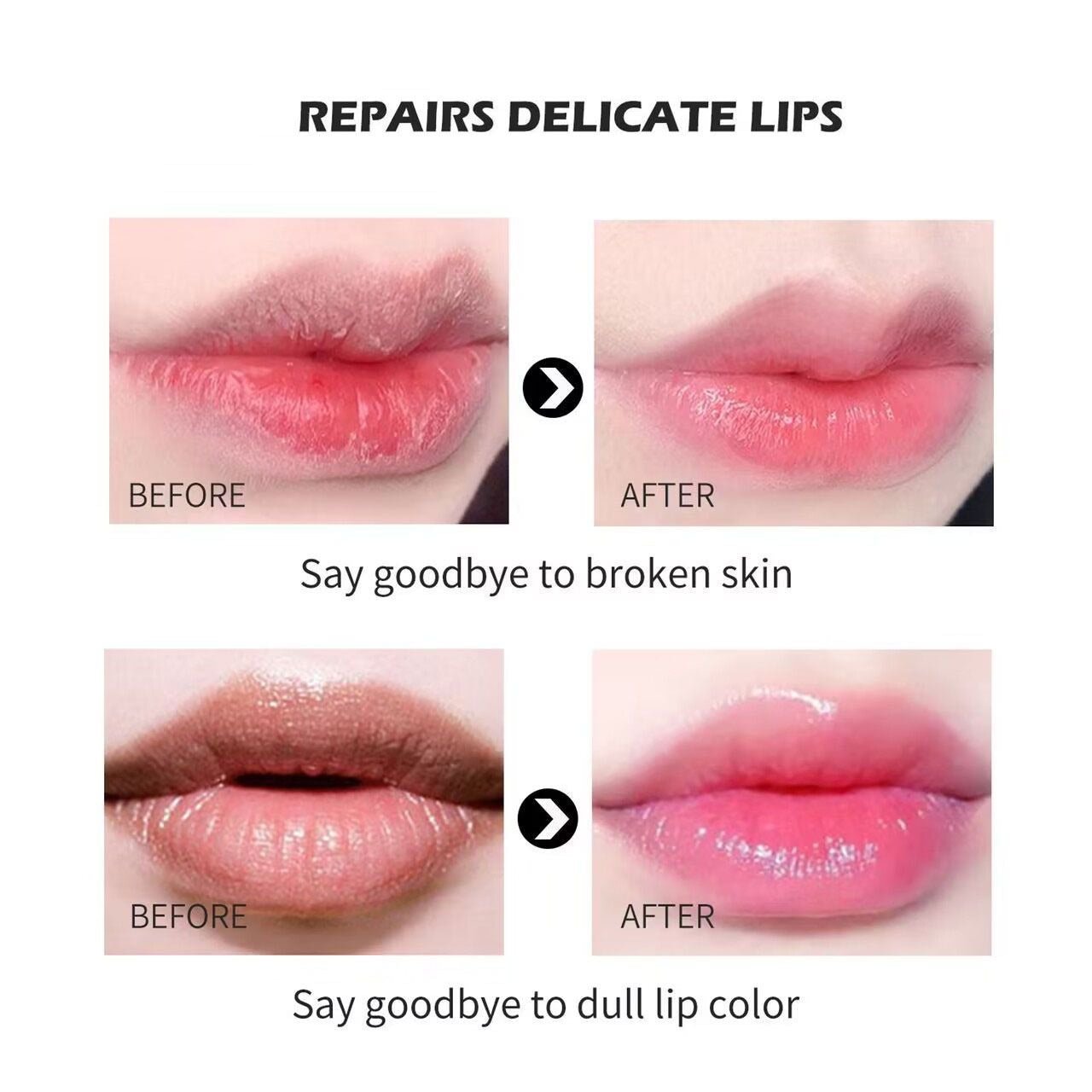 Color-Changing Flower Lip Gloss – Vegan, Gluten-Free, Hydrating Lip Balm - Iron Velvet