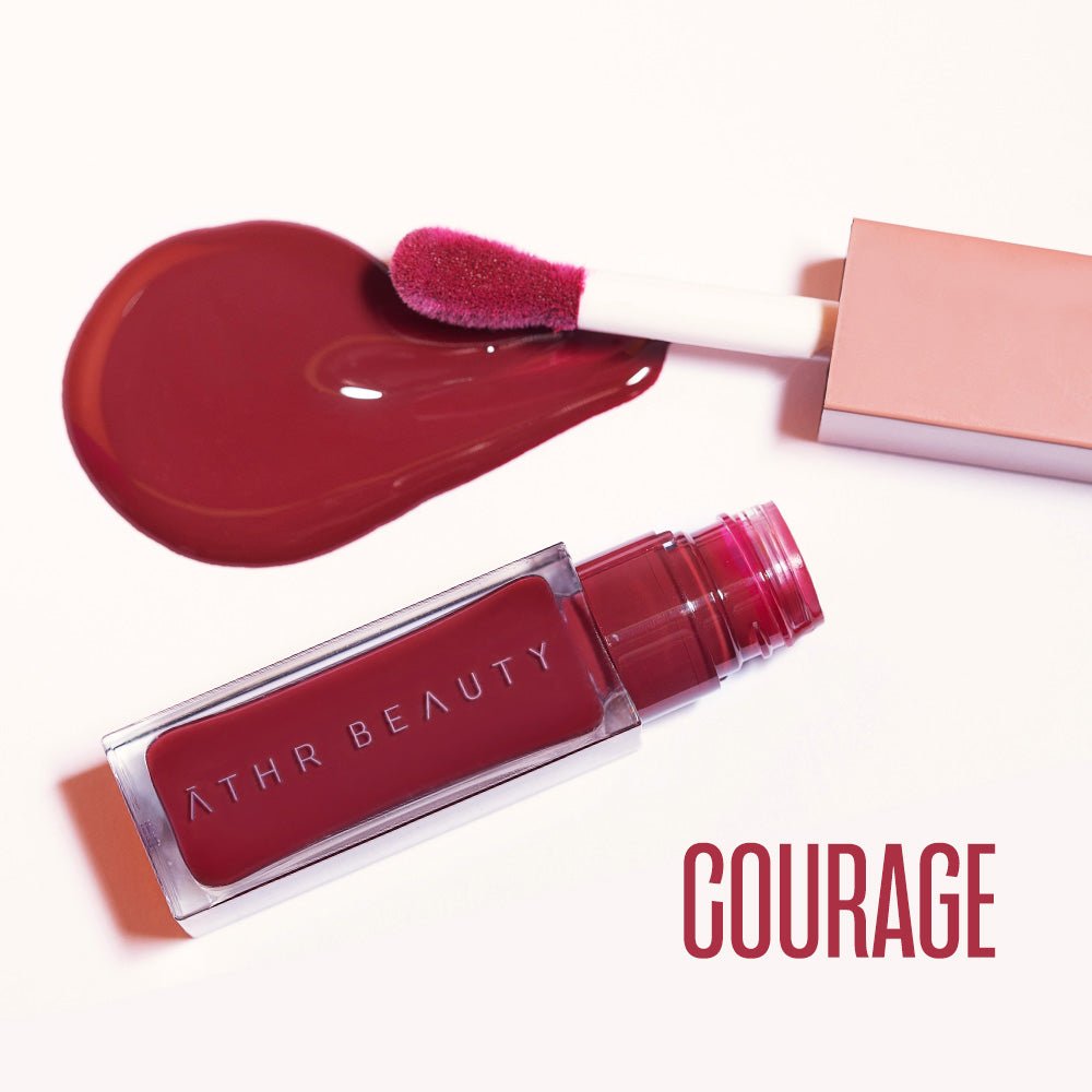 Desert Rose Lip + Cheek Oil Stain - Iron Velvet