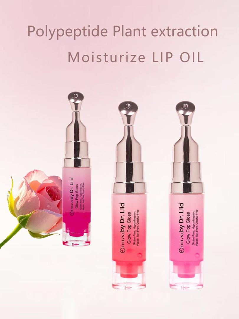 Glow Pop Gloss & Lip Treatment – Radiant Shine & pH Color-Shift - Iron Velvet