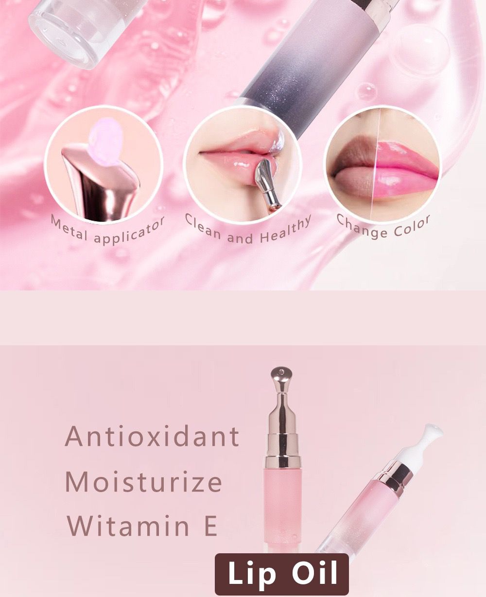 Glow Pop Gloss & Lip Treatment – Radiant Shine & pH Color-Shift - Iron Velvet