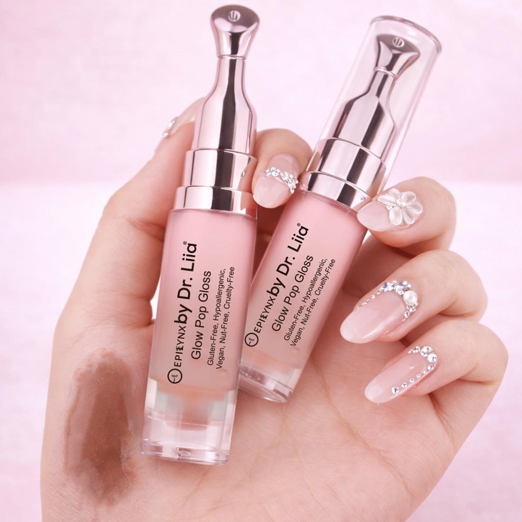 Glow Pop Gloss & Lip Treatment – Radiant Shine & pH Color-Shift - Iron Velvet