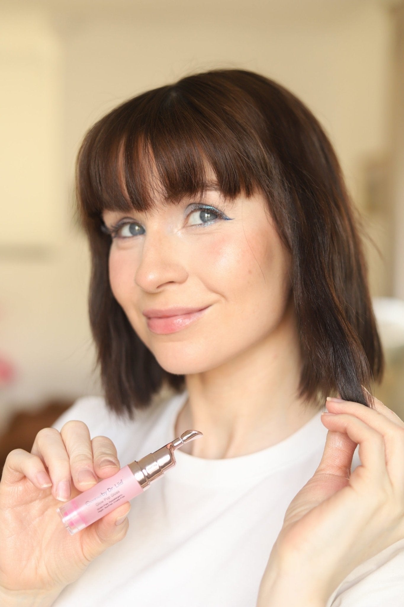 Glow Pop Gloss & Lip Treatment – Radiant Shine & pH Color-Shift - Iron Velvet