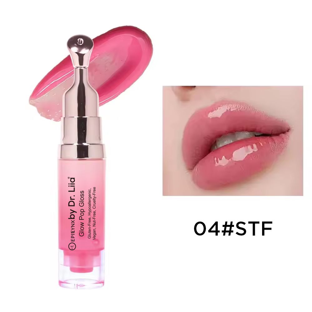 Glow Pop Gloss & Lip Treatment – Radiant Shine & pH Color-Shift - Iron Velvet