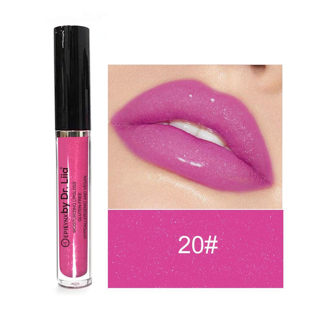 Hydrating Shine Lip Gloss – Vegan, Gluten-Free & Moisturizing - Iron Velvet