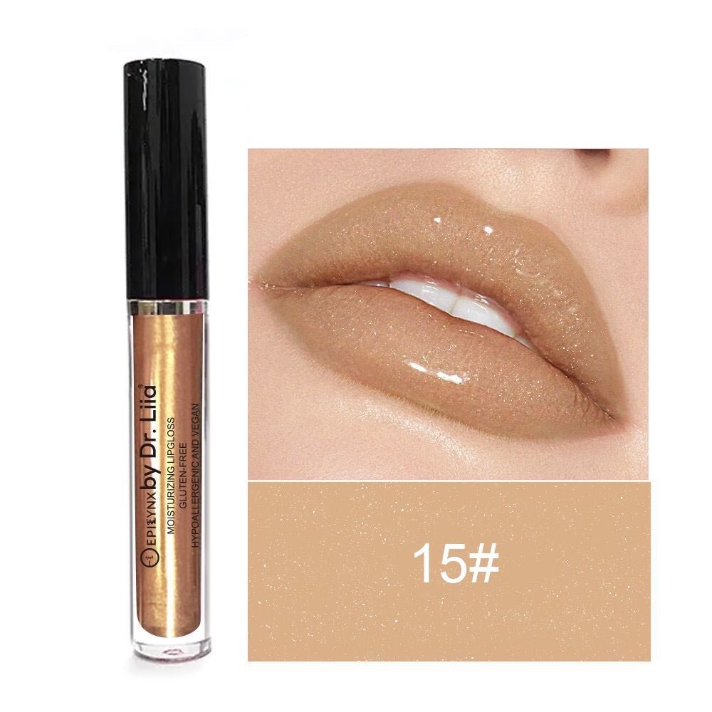 Hydrating Shine Lip Gloss – Vegan, Gluten-Free & Moisturizing - Iron Velvet