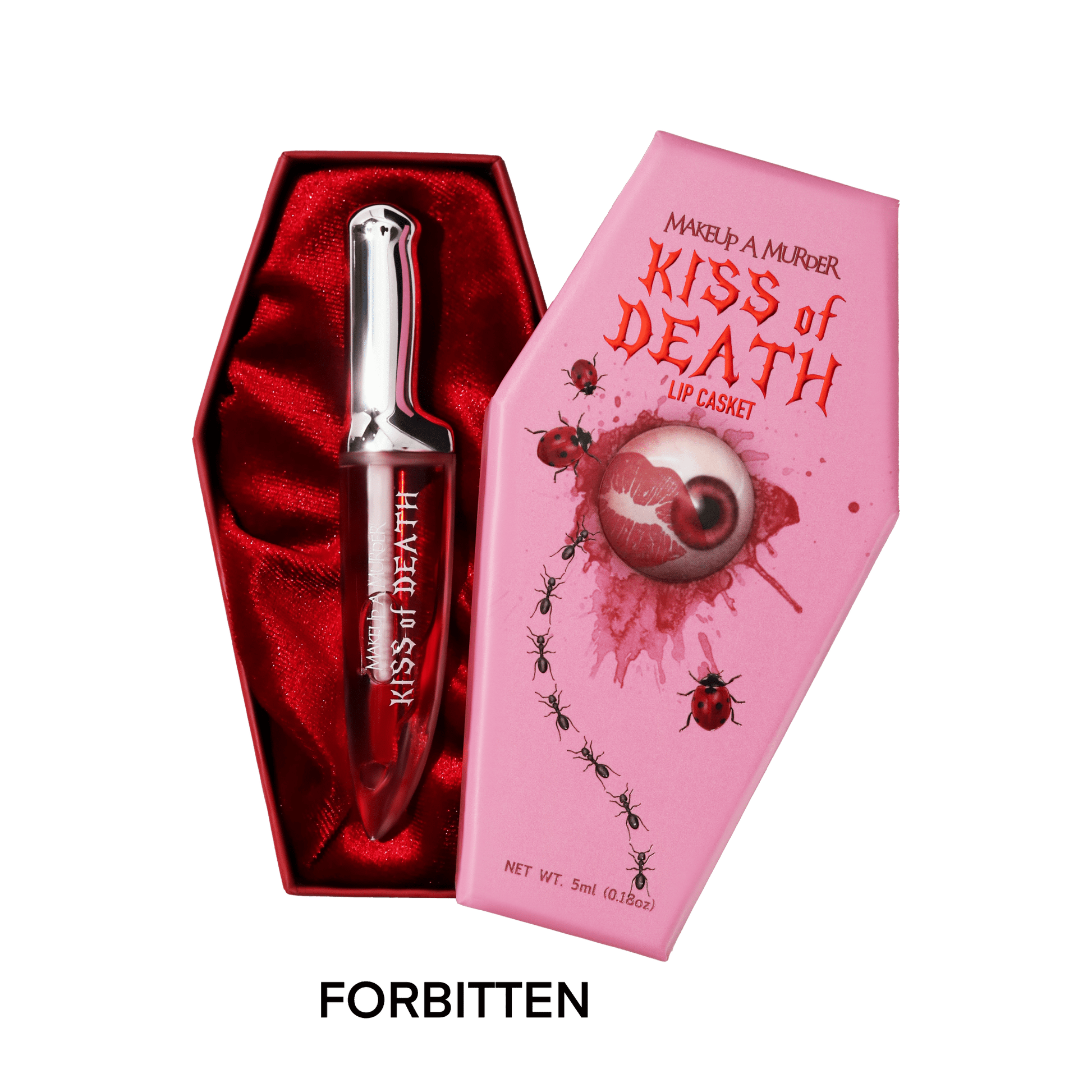 KISS of DEATH Bloody Lip Oils - Iron Velvet