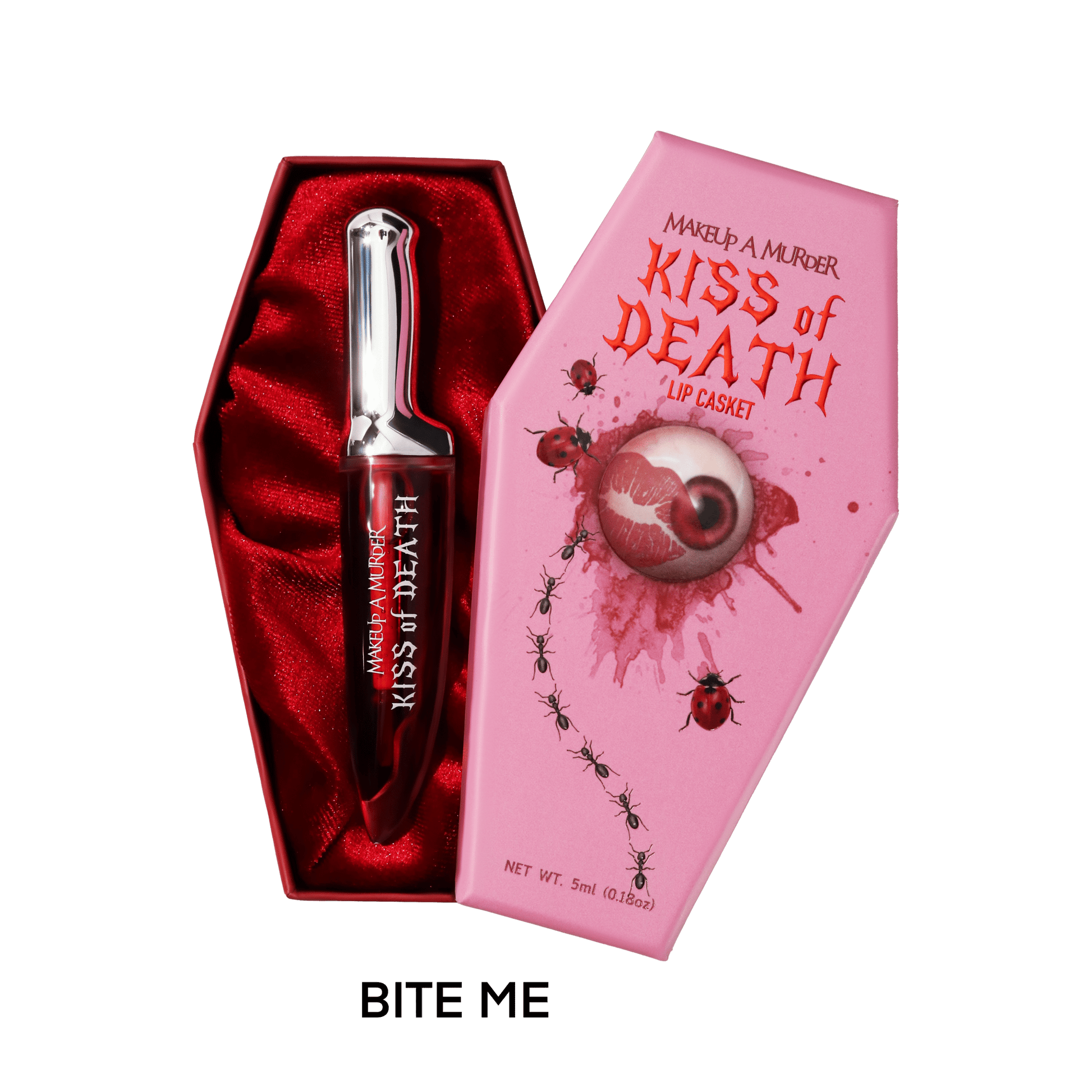 KISS of DEATH Bloody Lip Oils (Full Collection) - Iron Velvet
