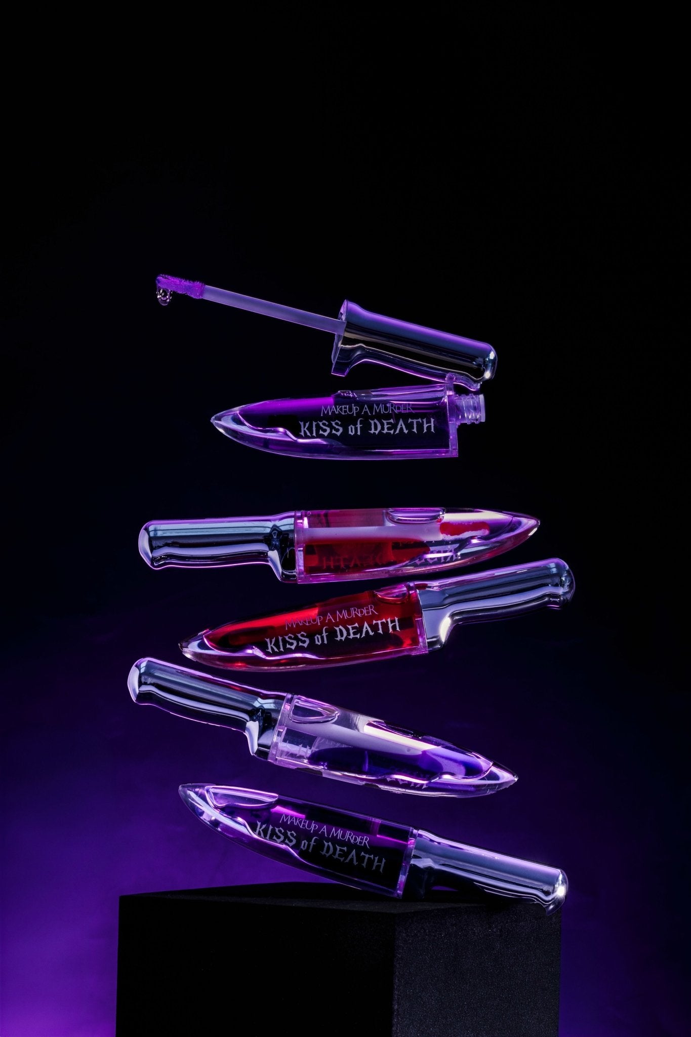 KISS of DEATH Bloody Lip Oils (Full Collection) - Iron Velvet