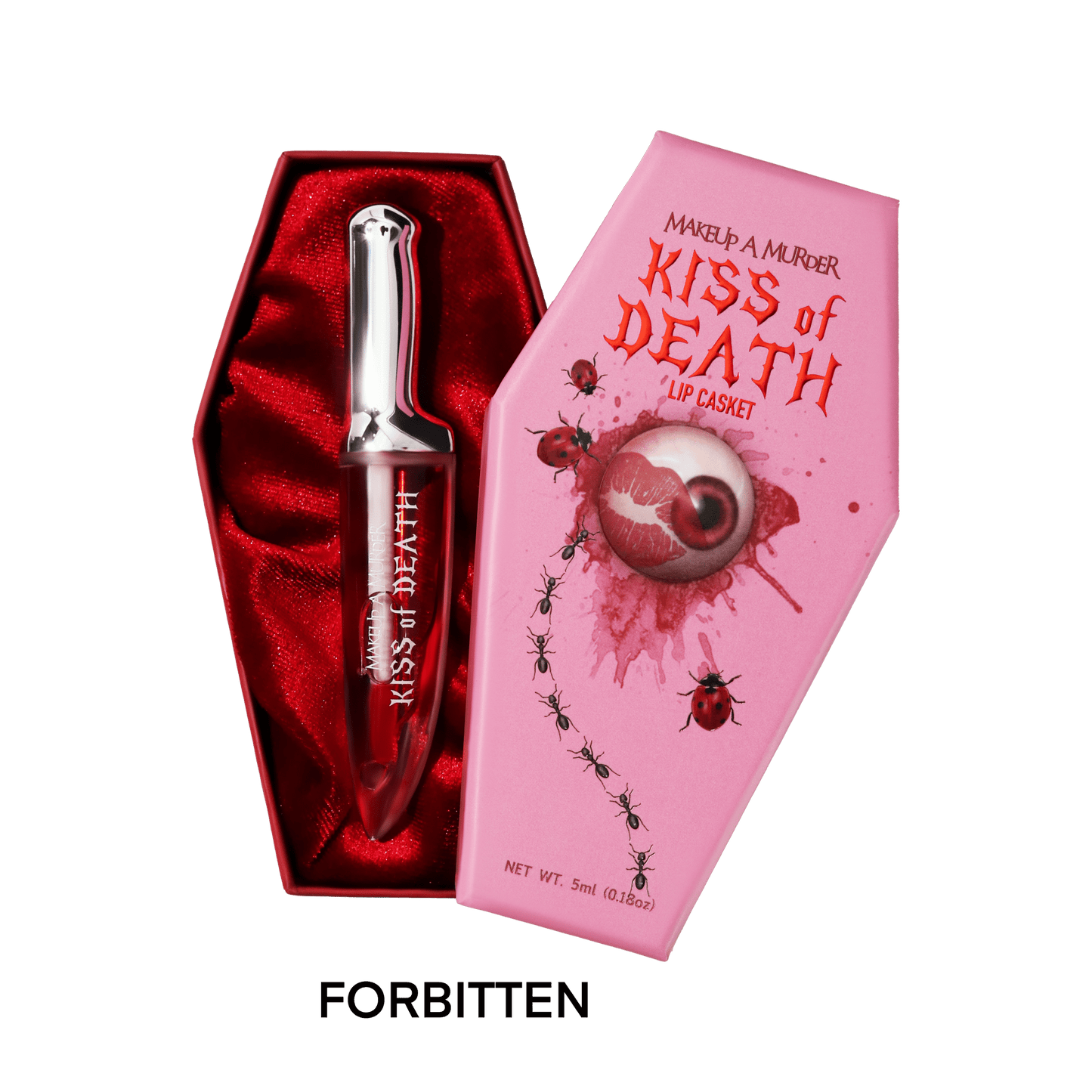 KISS of DEATH Bloody Lip Oils (Full Collection) - Iron Velvet