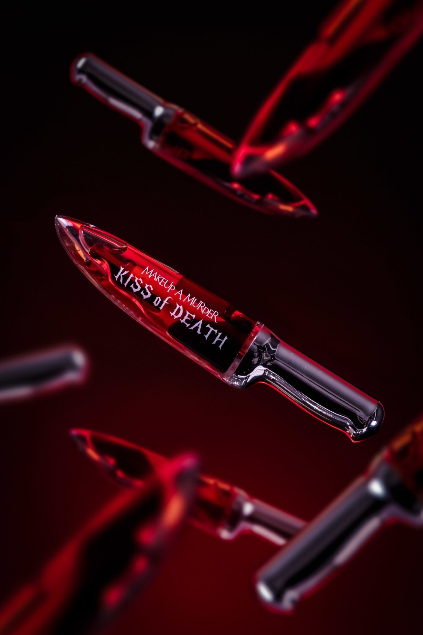 KISS of DEATH Bloody Lip Oils (Full Collection) - Iron Velvet
