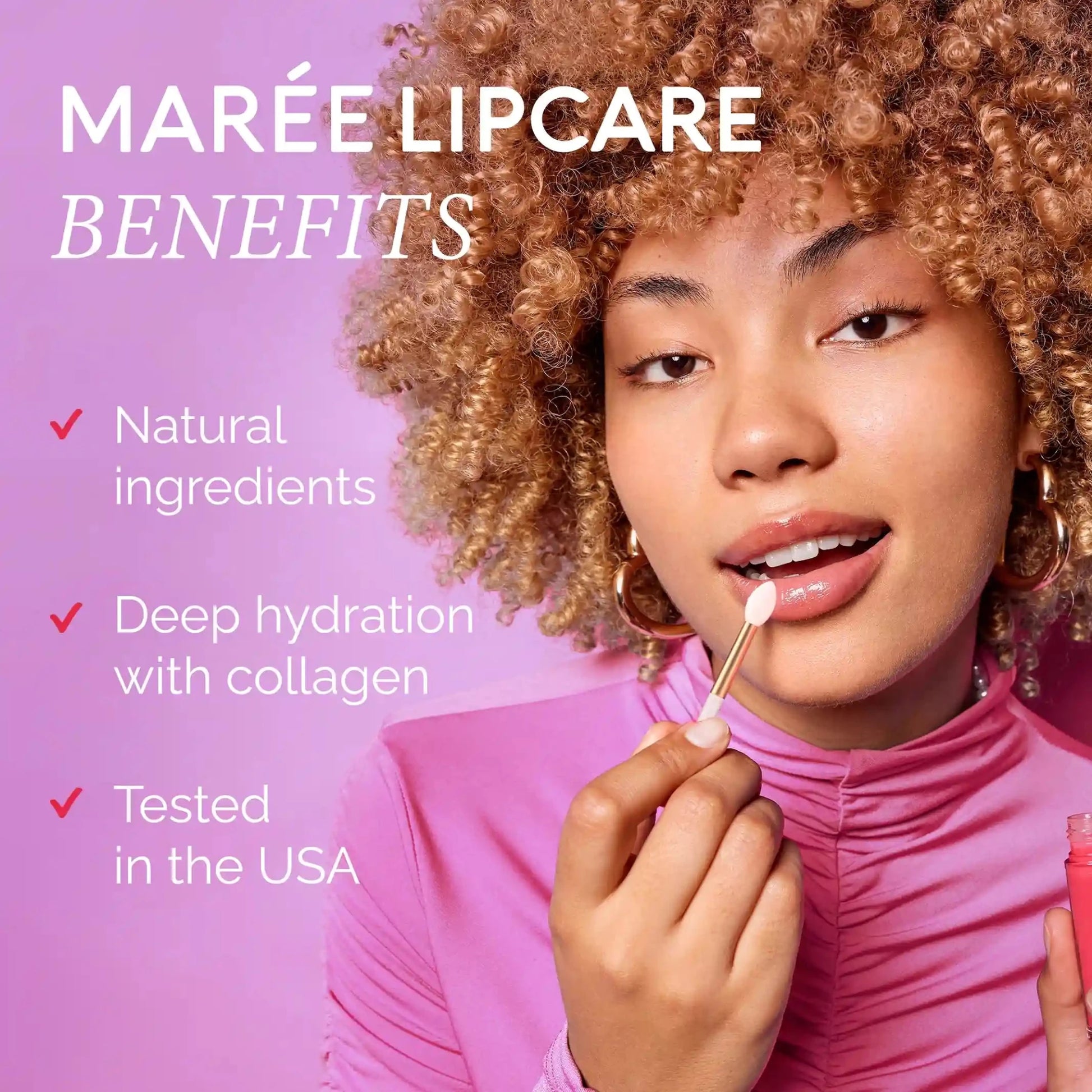 Lip Moisturizer & Plumping Balm - Iron Velvet
