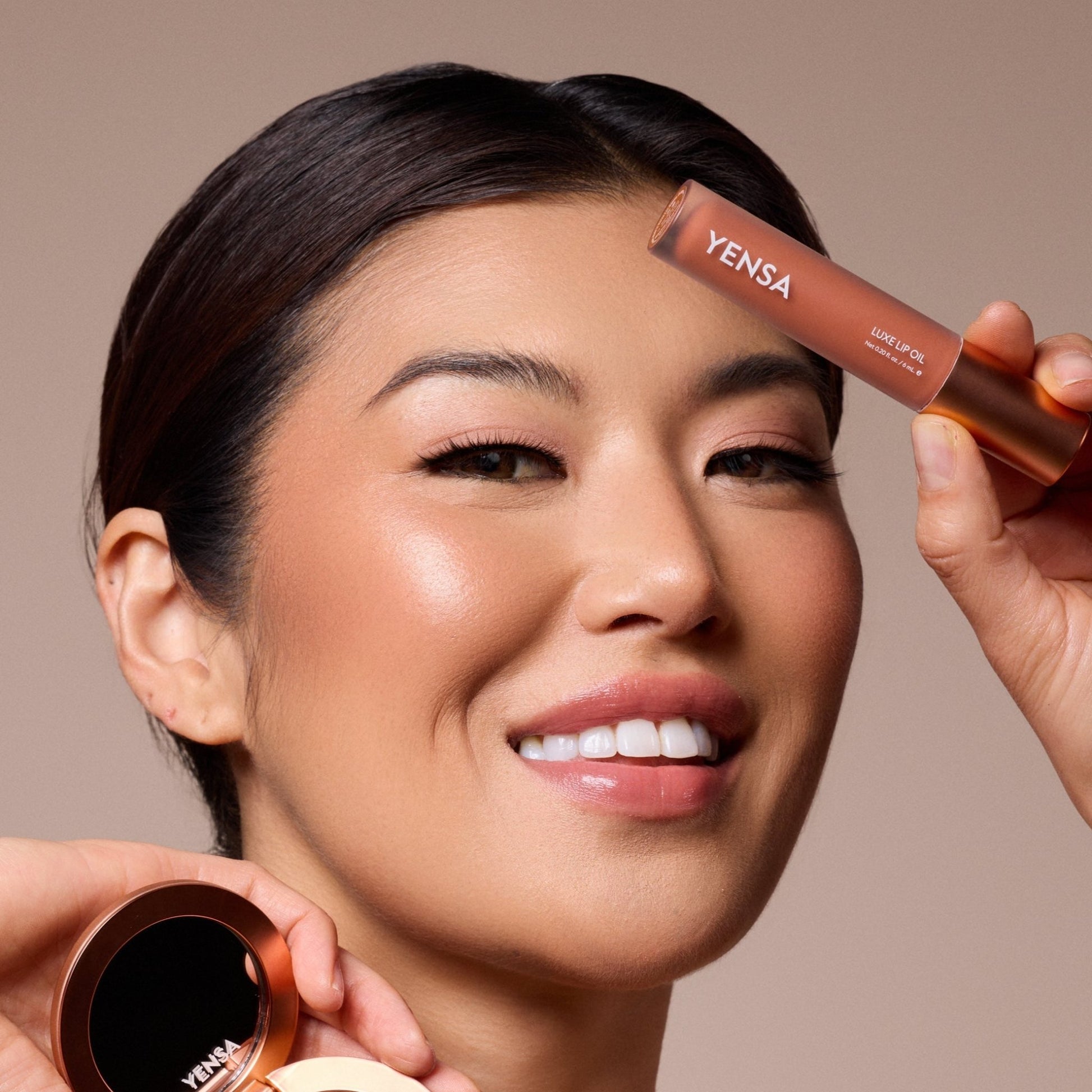 Luxe Lip Nourishing Oil with Hyaluronic + Vitamin E - Iron Velvet