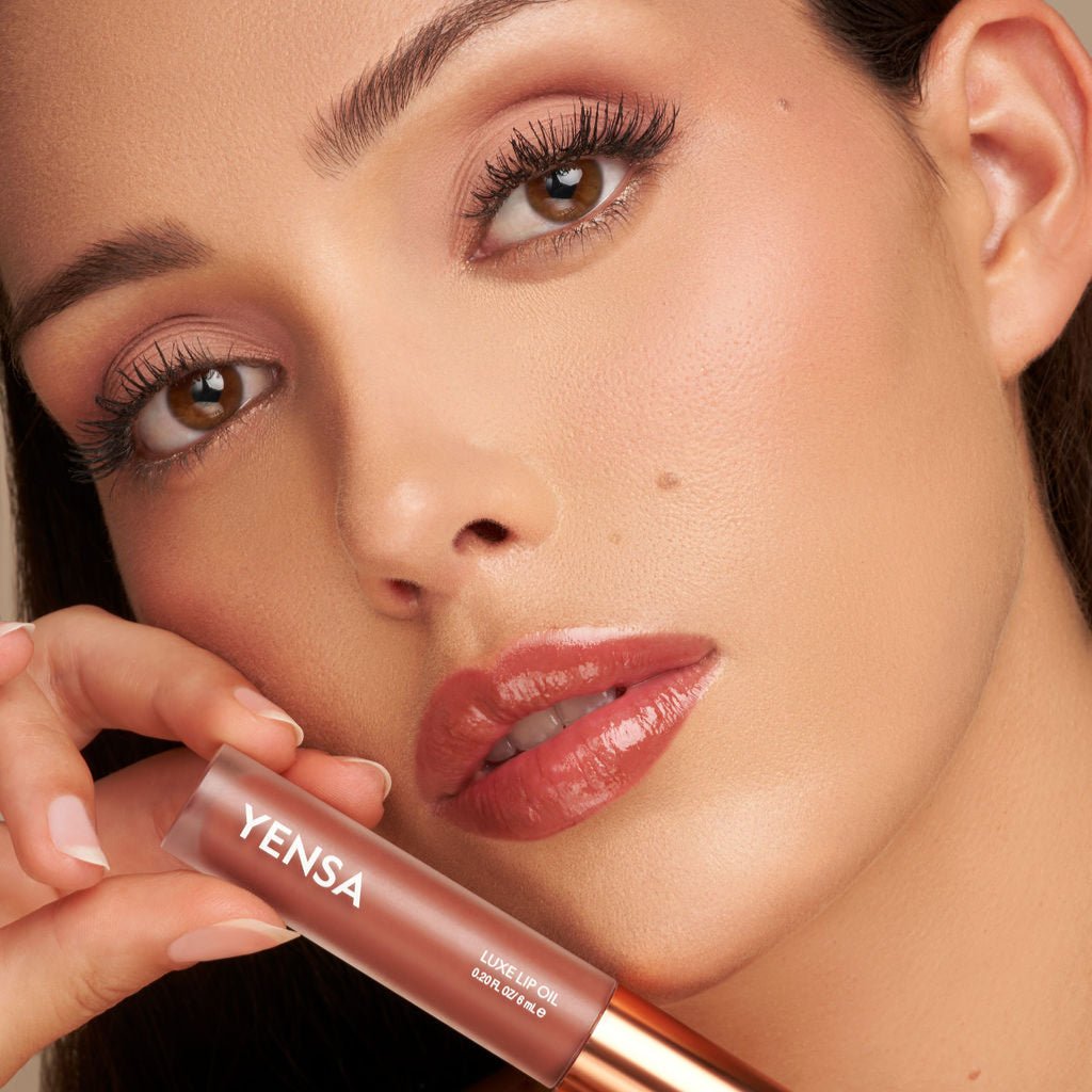 Luxe Lip Nourishing Oil with Hyaluronic + Vitamin E - Iron Velvet