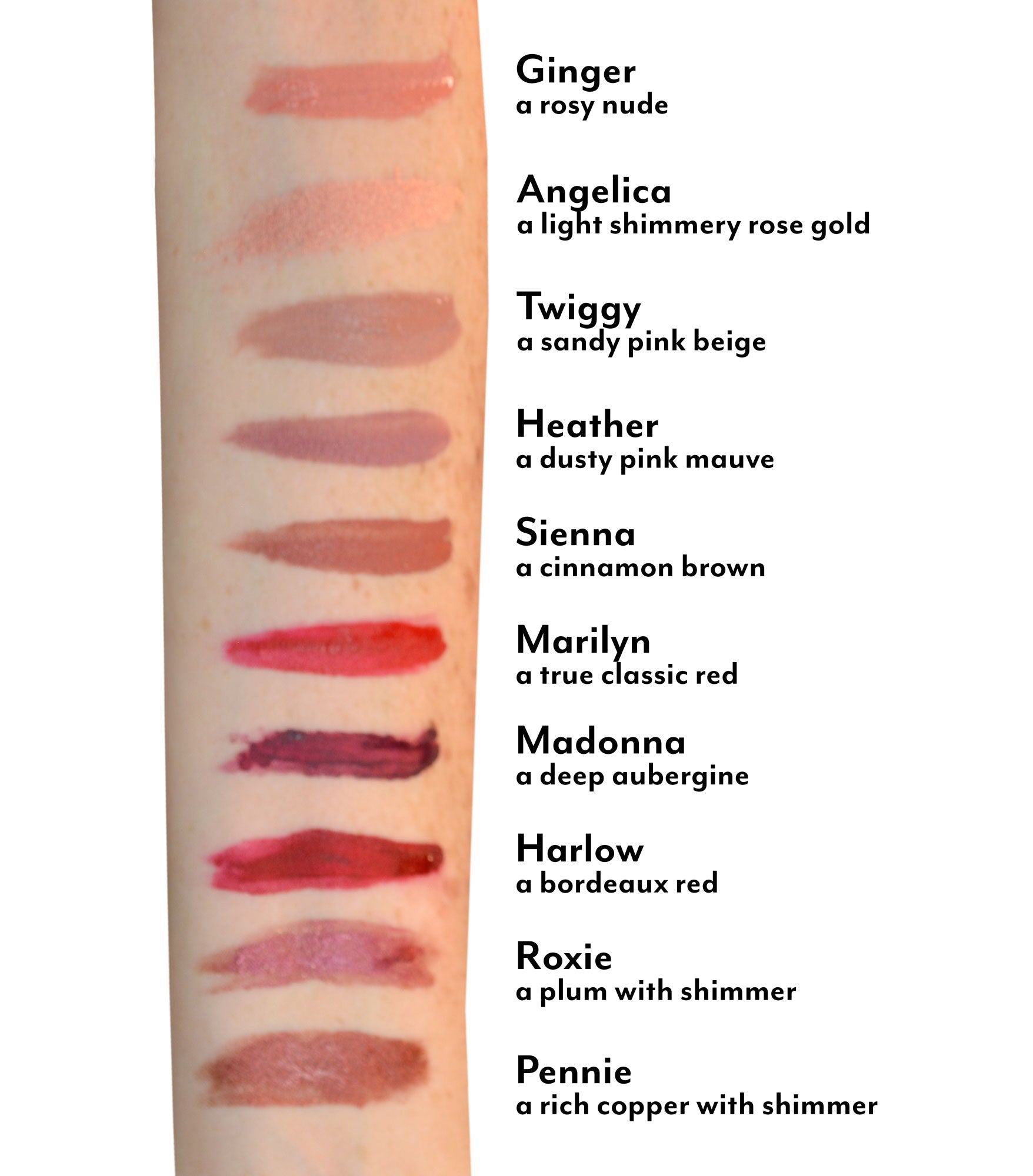 Marilyn Stay Put Matte Lip Cream | Stunning Kiss-Proof Lipstick - Iron Velvet