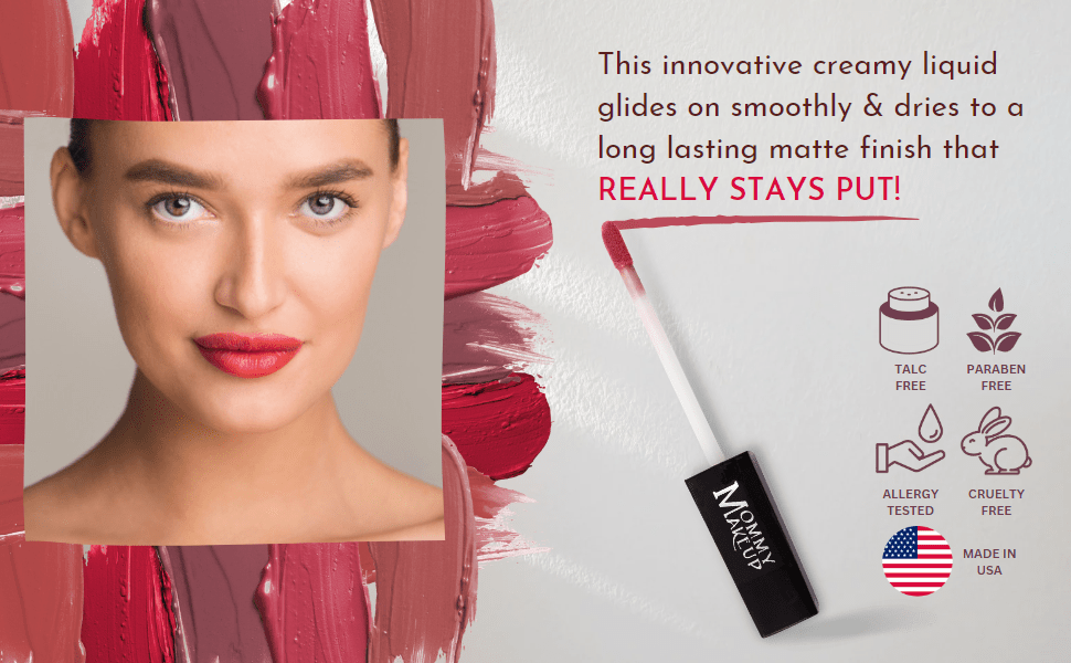Marilyn Stay Put Matte Lip Cream | Stunning Kiss-Proof Lipstick - Iron Velvet