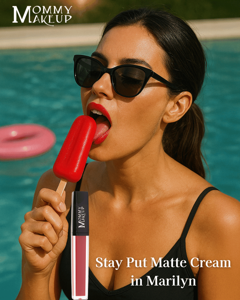 Marilyn Stay Put Matte Lip Cream | Stunning Kiss-Proof Lipstick - Iron Velvet
