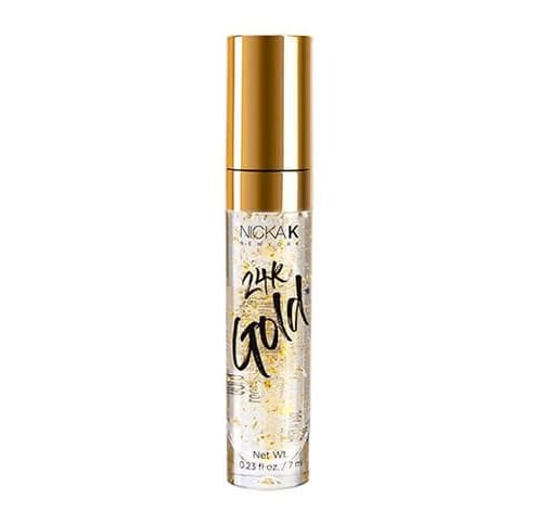 NICKA K 24K Gold Lip Gloss - Iron Velvet
