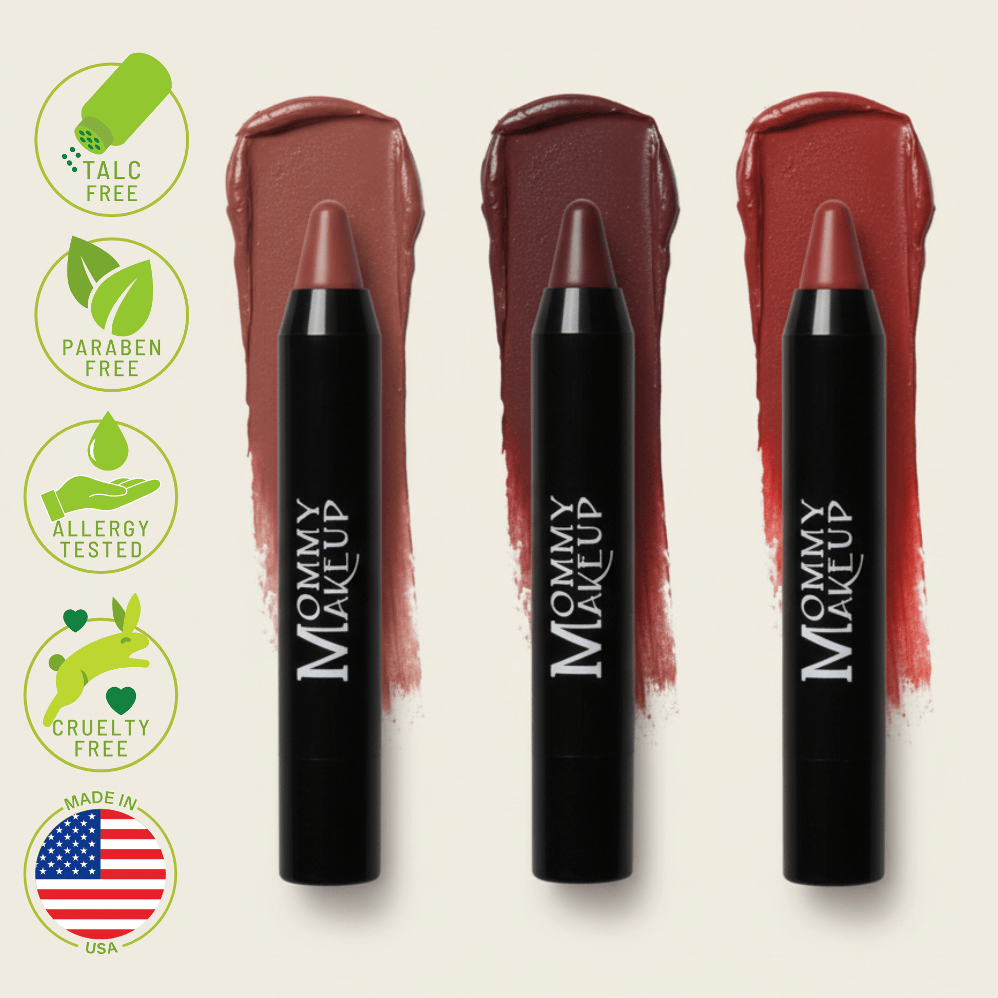 Triple Sticks Lipstick, Cream Blush, and Treatment in Ginger Spice - Iron Velvet