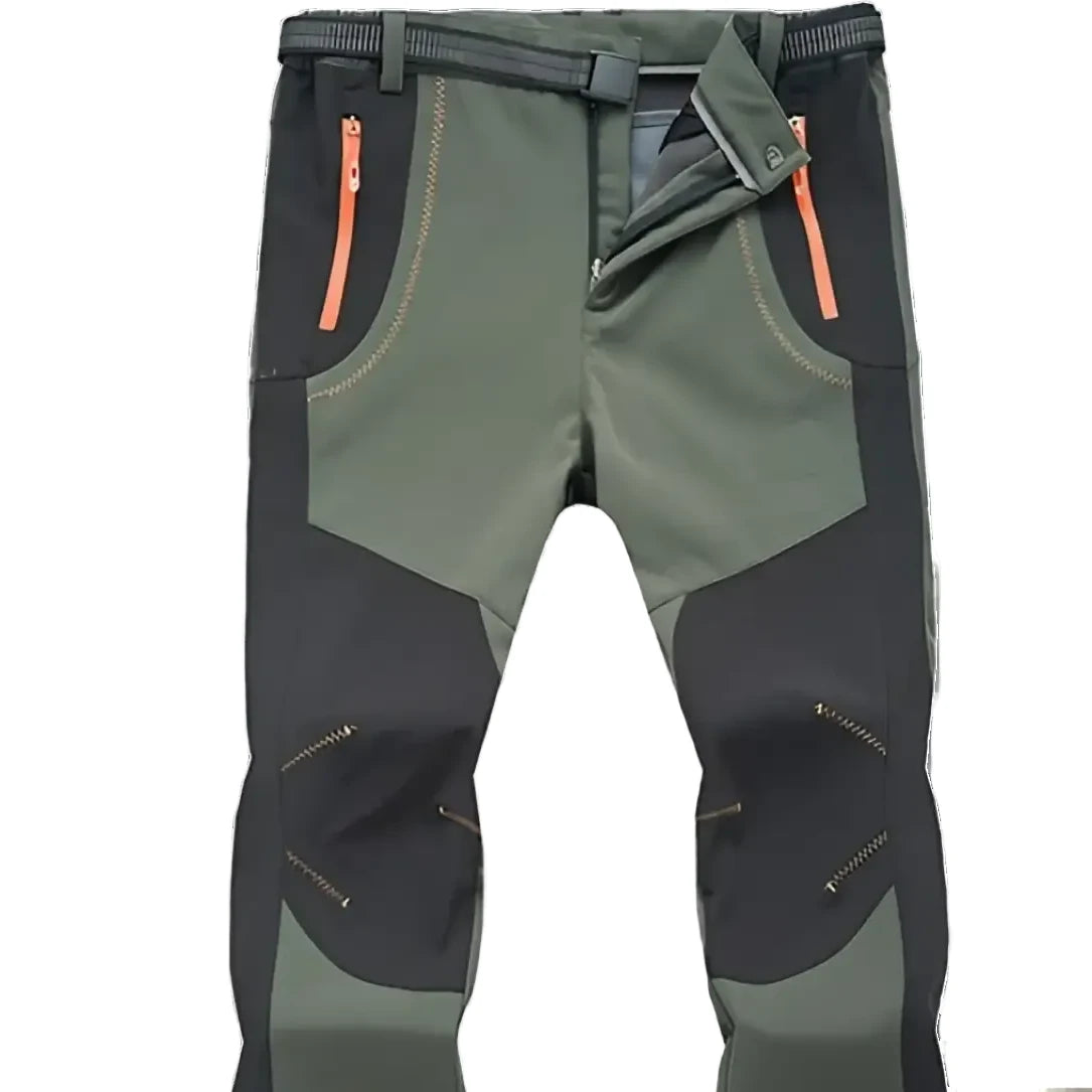 Unisex Tactical Pants with Accent Zippers