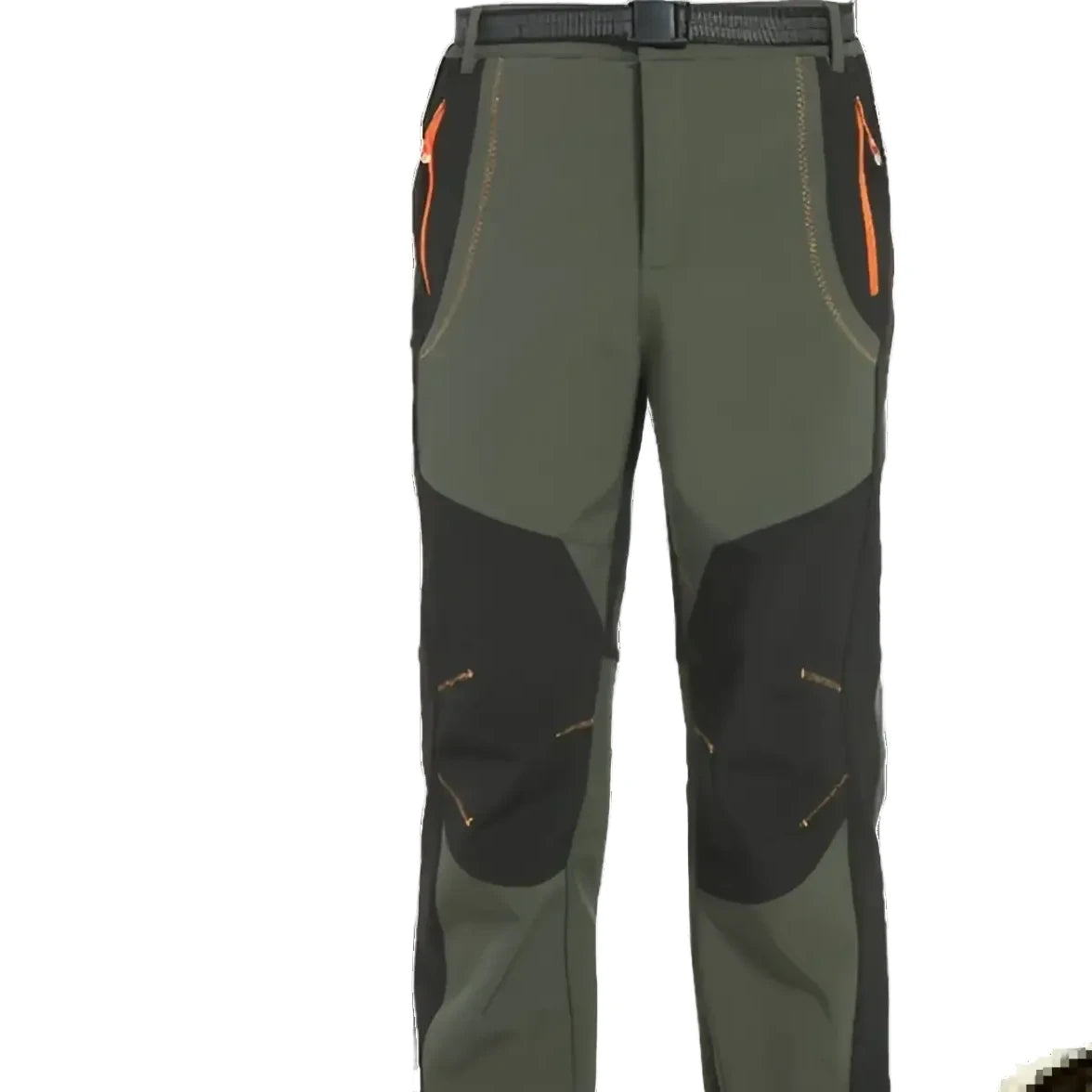 Unisex Tactical Pants with Accent Zippers