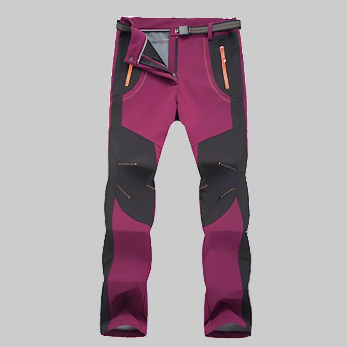 Unisex Tactical Pants with Accent Zippers