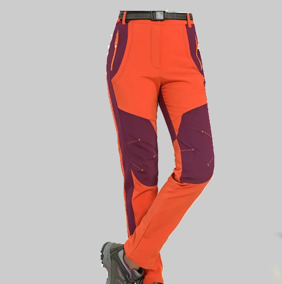 Unisex Tactical Pants with Accent Zippers