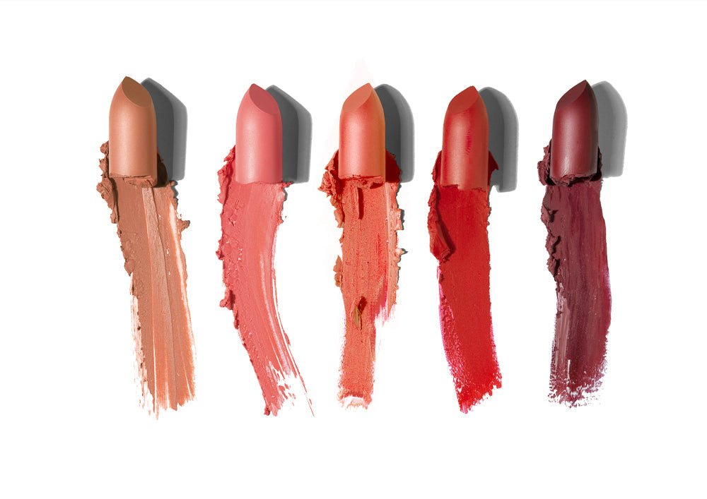 Vegan Matte Lipstick – Hydrating, Long-Wear, Magnetic Case - Iron Velvet